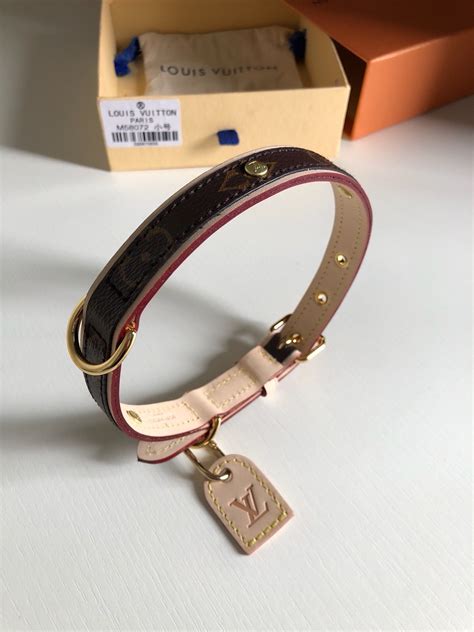 louis vuitton dog harness replica|louis vuitton collar for dog.